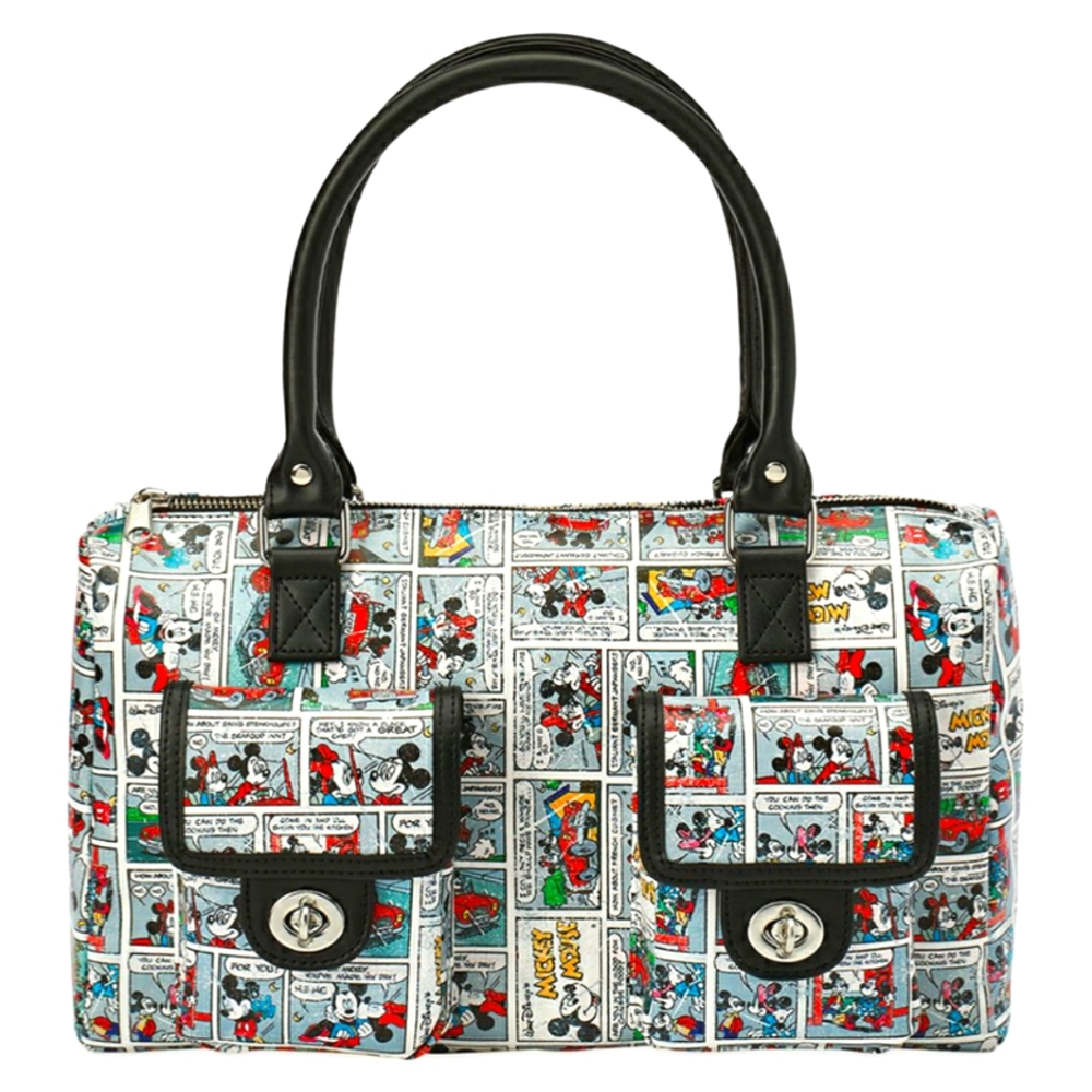 Disney Mickey Mouse Comic Strip Satchel Bag/Purse